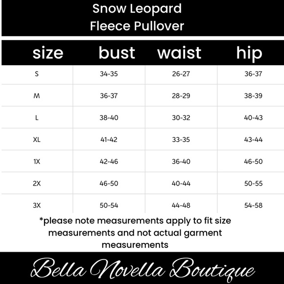 Snow Leopard Color Block Fleece Pullover with Snap Neck - Picture 8 of 8